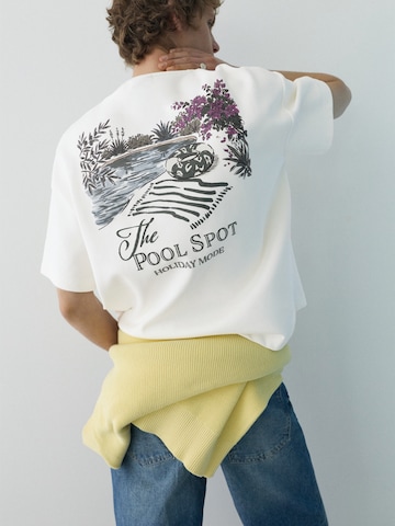 Pull&Bear Shirt in White