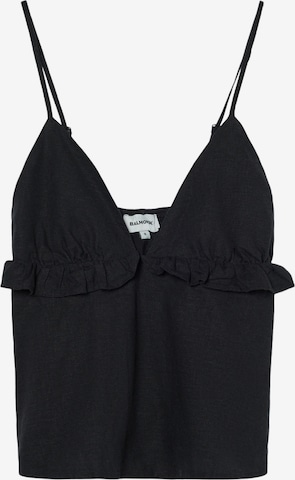 BALMOHK Top in Schwarz: Vorderseite