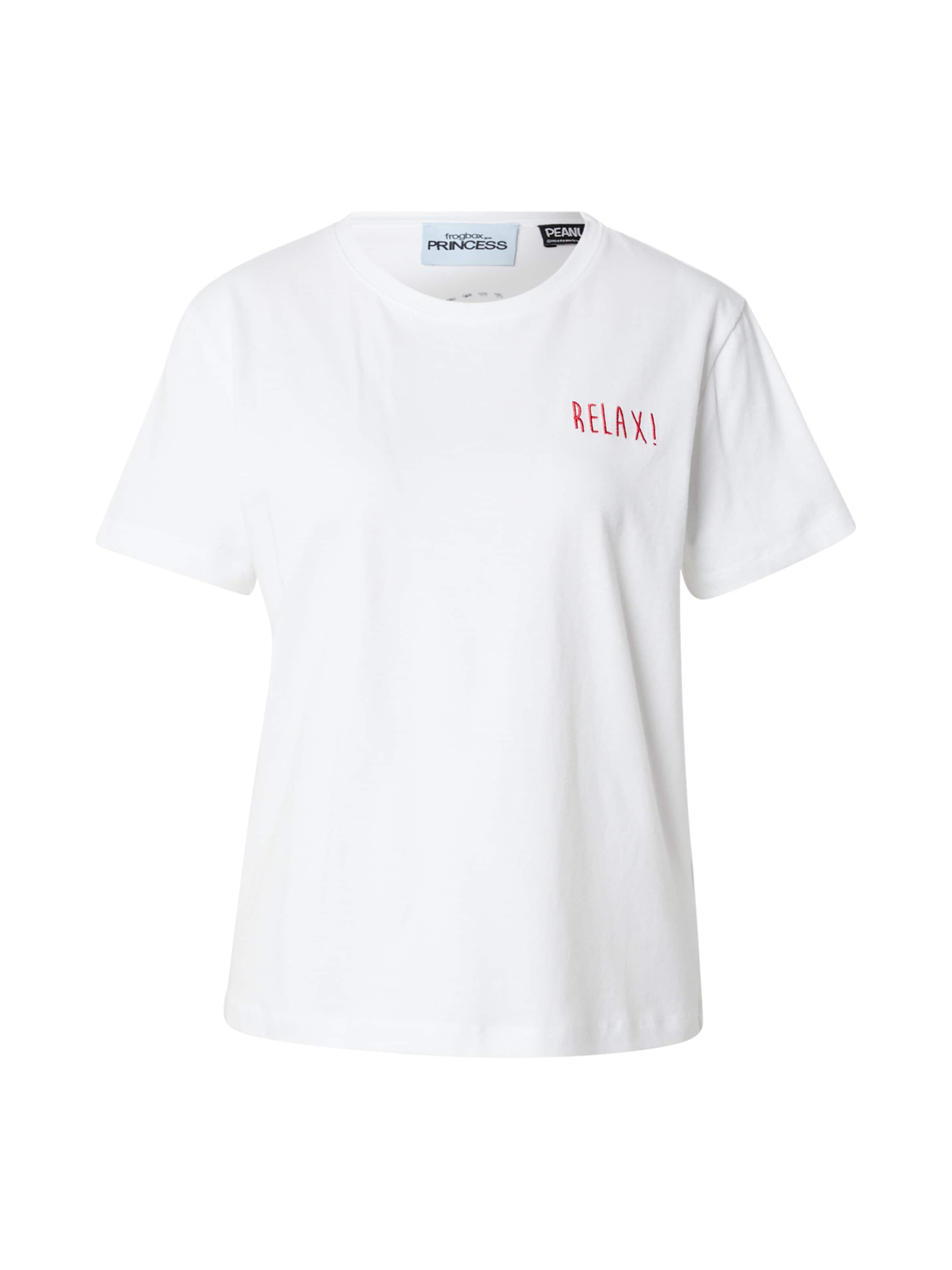 Frogbox Paita 'Snoopy Relax' värissä valkoinen: etupuoli