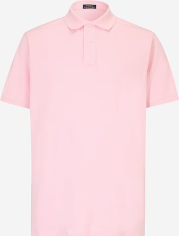 Polo Ralph Lauren Big & Tall Shirt in Roze: voorkant