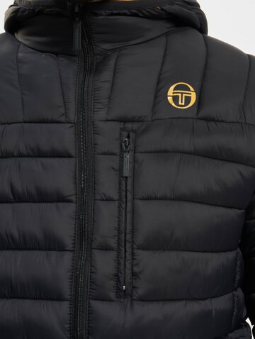 Sergio Tacchini Between-Season Jacket 'Nessen' in Black