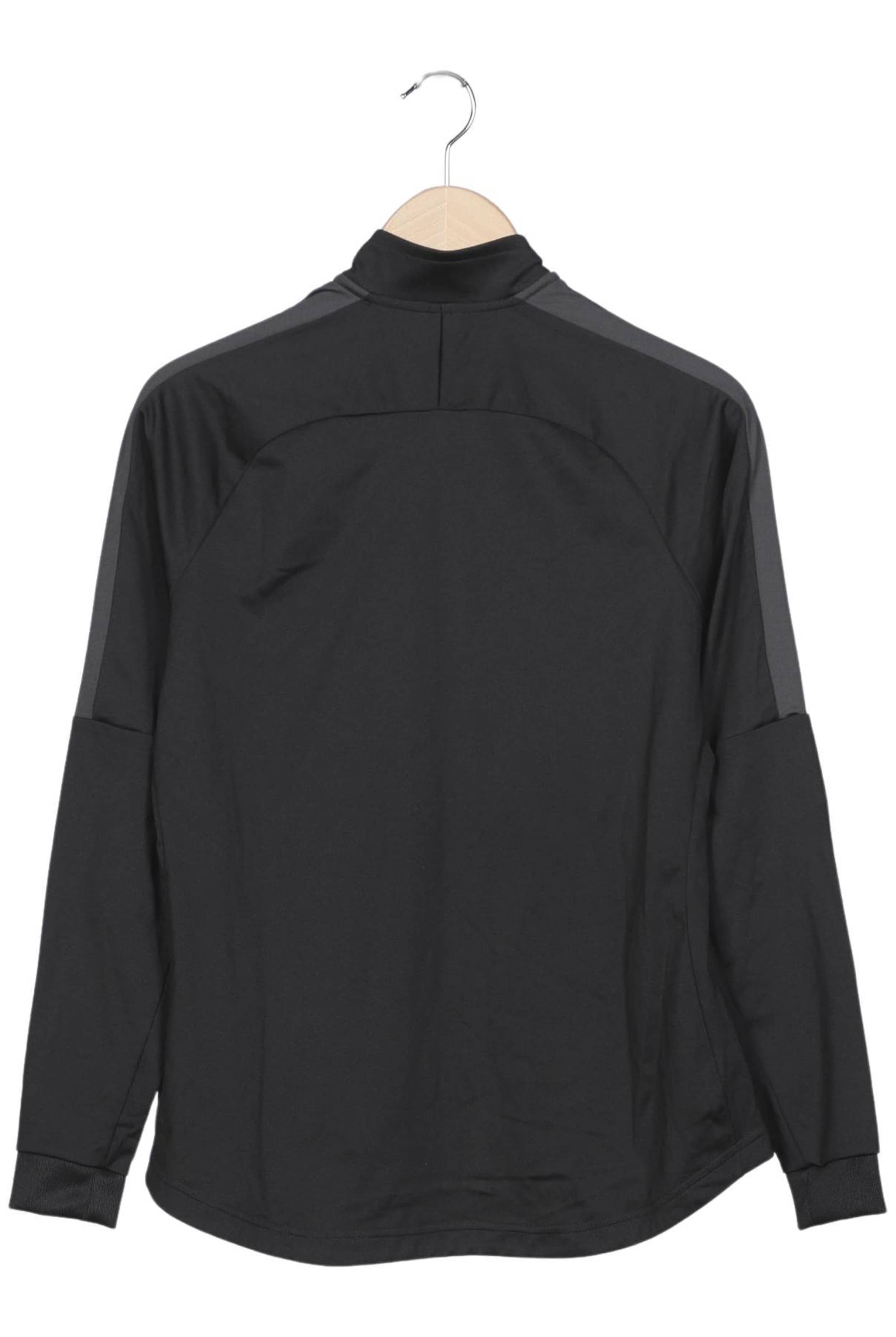 NIKE Sweater M in Schwarz