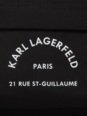 Karl Lagerfeld Поясная сумка 'RUE ST. GUILLAUME' в Черный