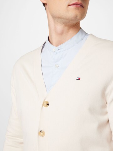 TOMMY HILFIGER Knit Cardigan in White