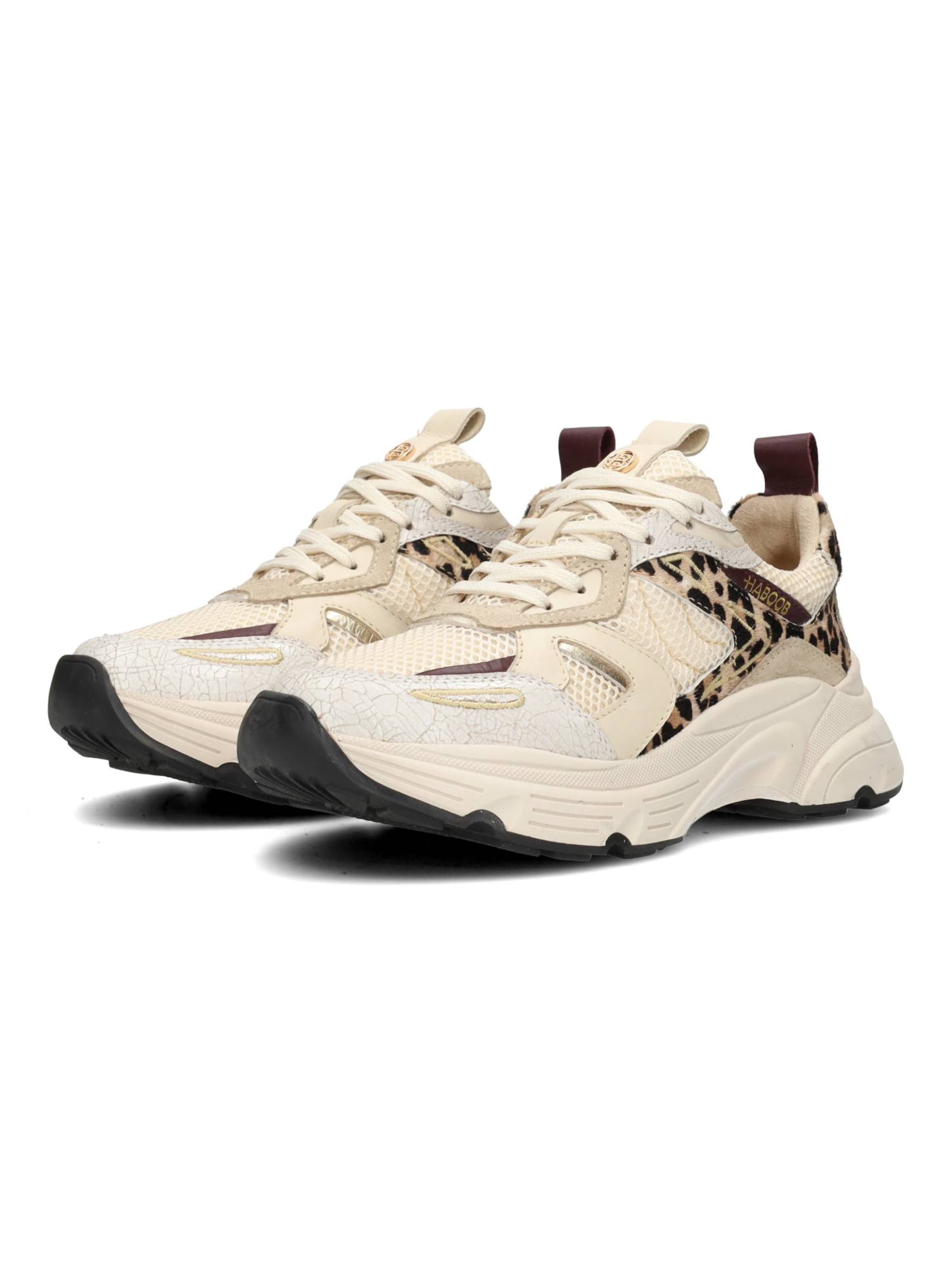 Haboob Sneakers laag 'Olivia' in Beige