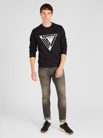 GUESS - Sweatshirt em preto