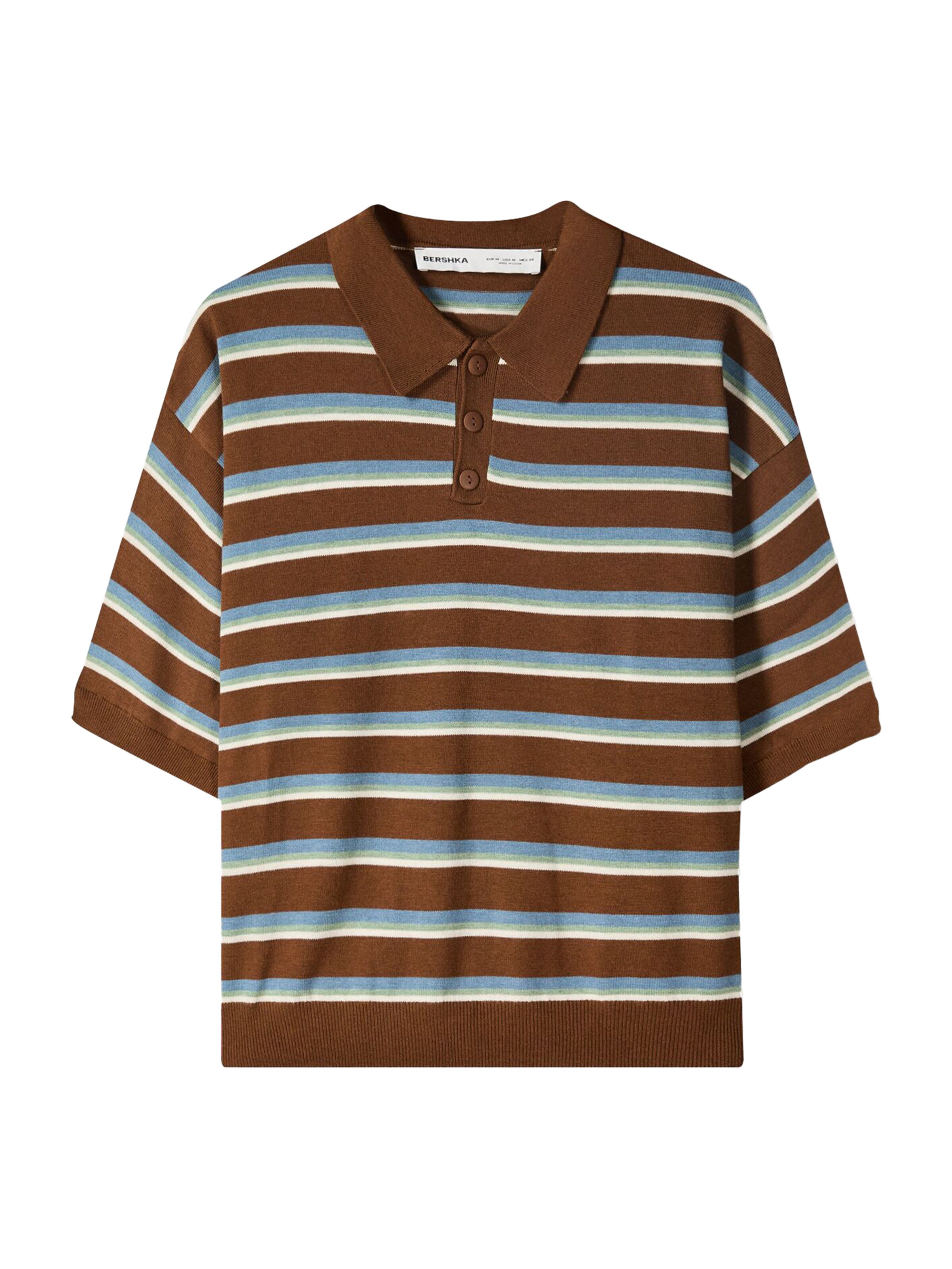 Maglietta di Bershka in marrone: frontale