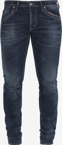 Le Temps Des Cerises Regular Jeans in Blue: front