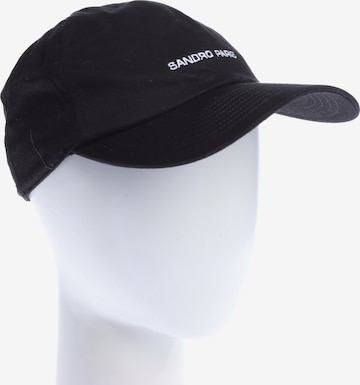 Sandro Mütze XS-XL in Schwarz: Vorderseite