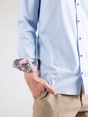 Slim fit Cămaşă business de la OLYMP pe albastru