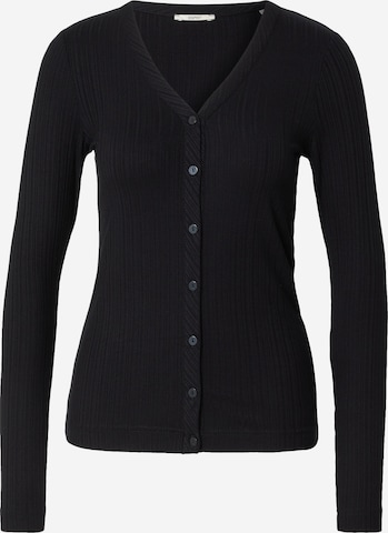 Cardigan ESPRIT en noir : devant