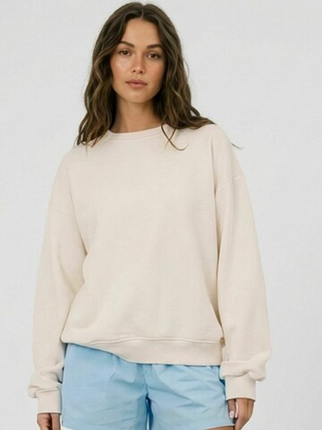 It's May Sweater ' Basic ' in White: front
