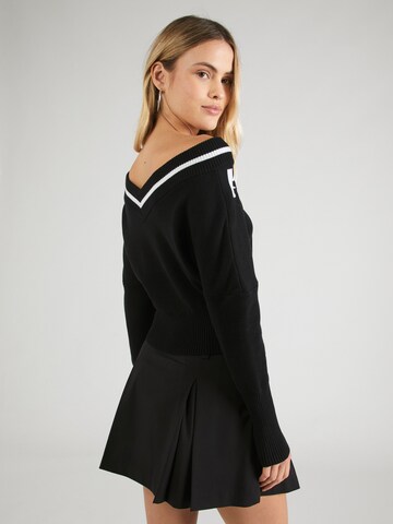 KARL LAGERFELD JEANS Pullover in Schwarz