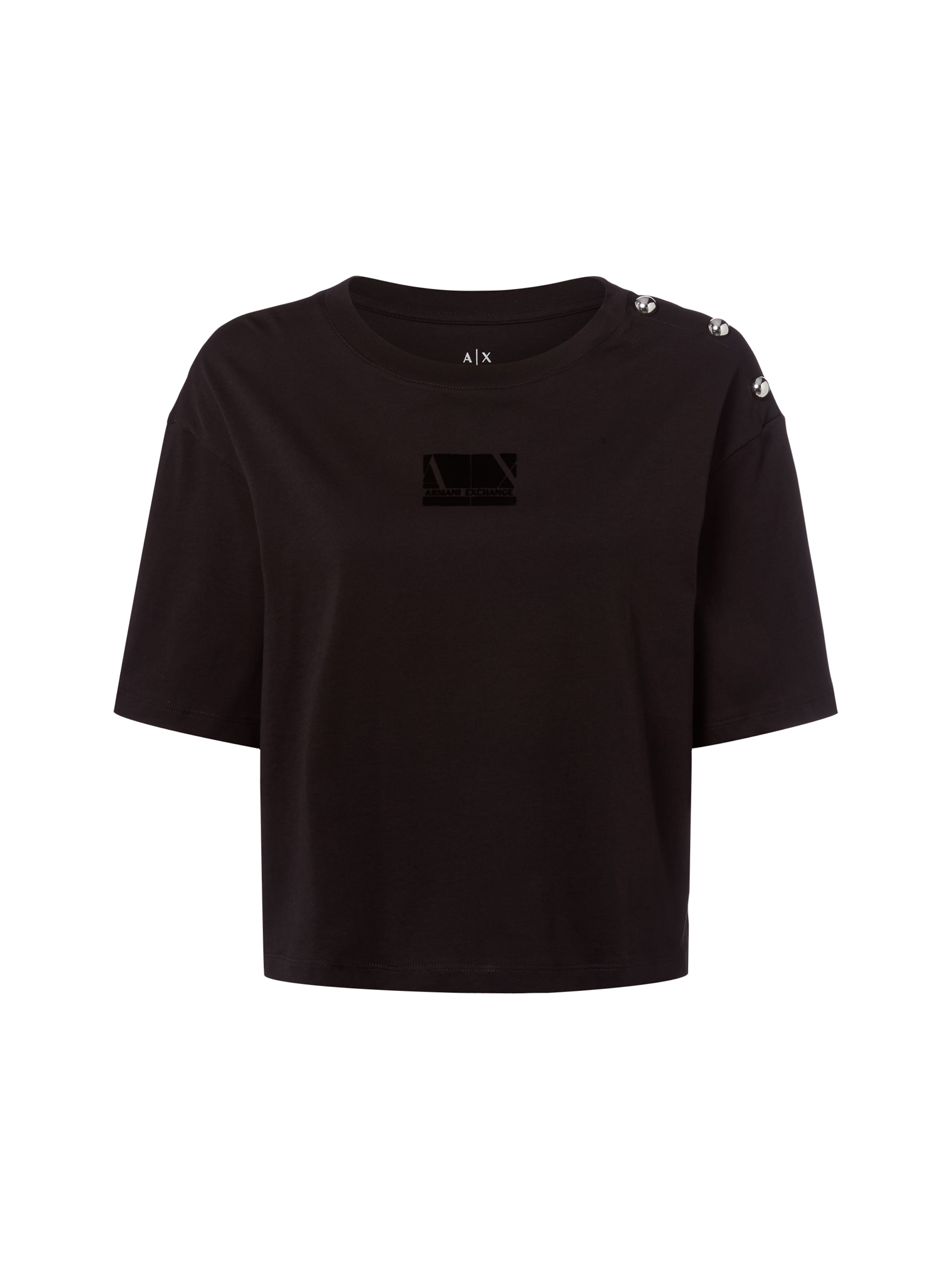 ARMANI EXCHANGE Shirt in Black: front