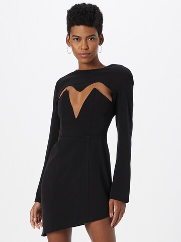 Misspap Φόρεμα σε μαύρο: μπροστά