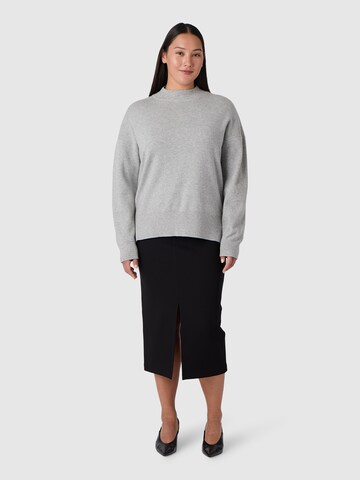 Les Lunes Sweatshirt 'Tuliip' in Grijs