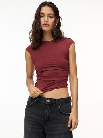 Pull&Bear Top in Rot: Vorderseite
