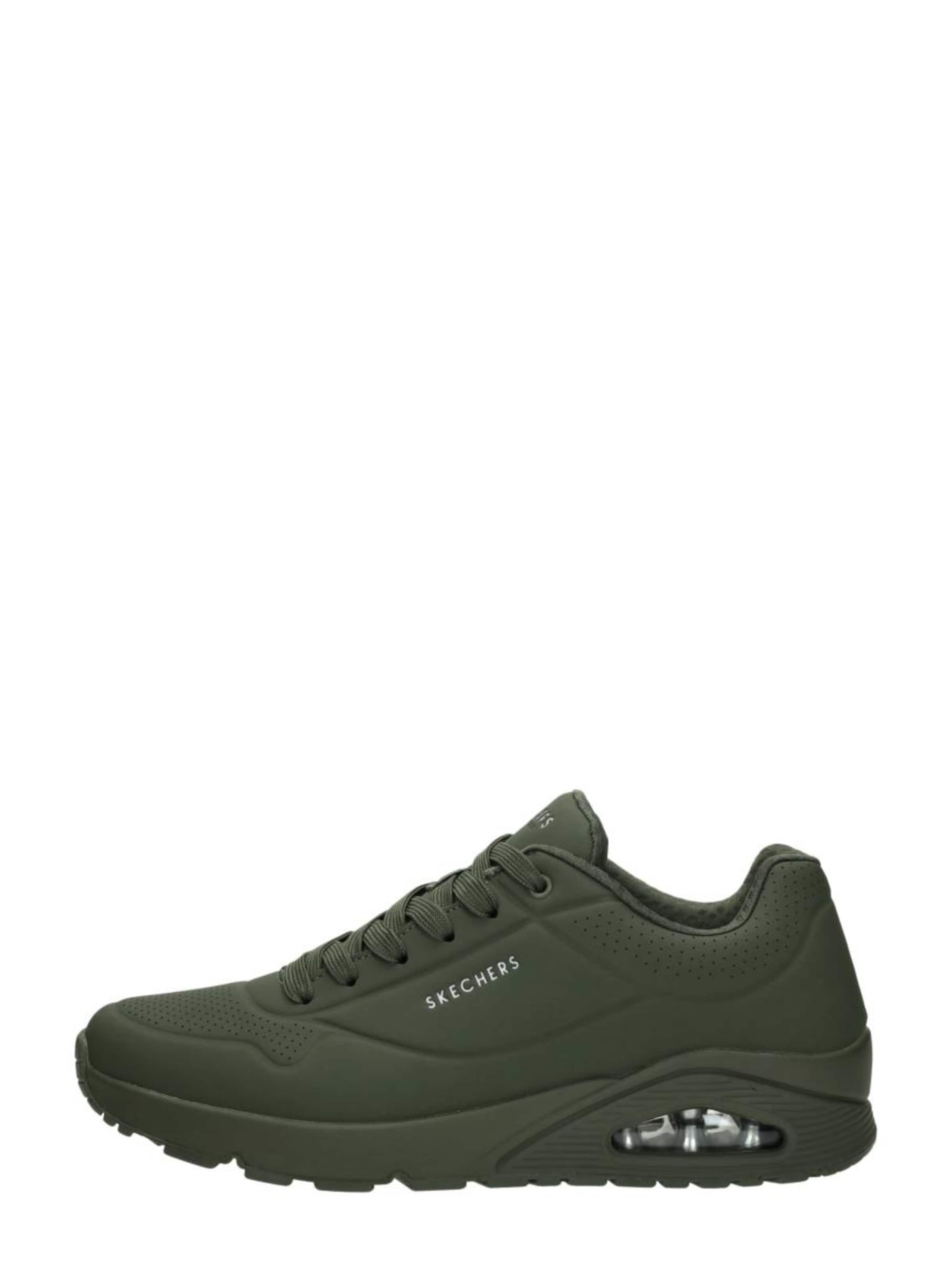 SKECHERS Sneaker low 'Uno - Stand On Air'‌‌‌‌‌ in Grün: Vorderseite