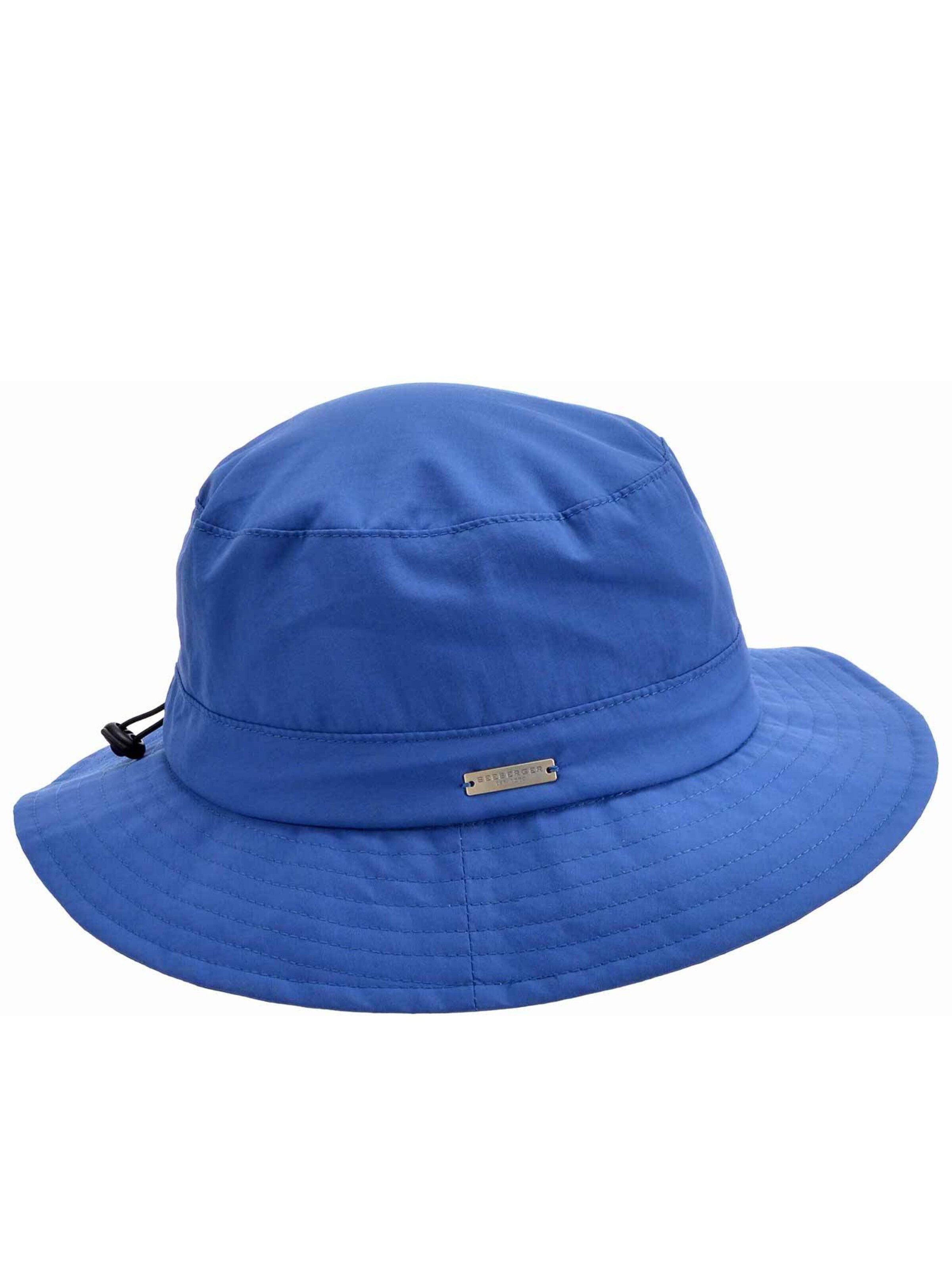 Seeberger Hat 'Hut' in Blue: front