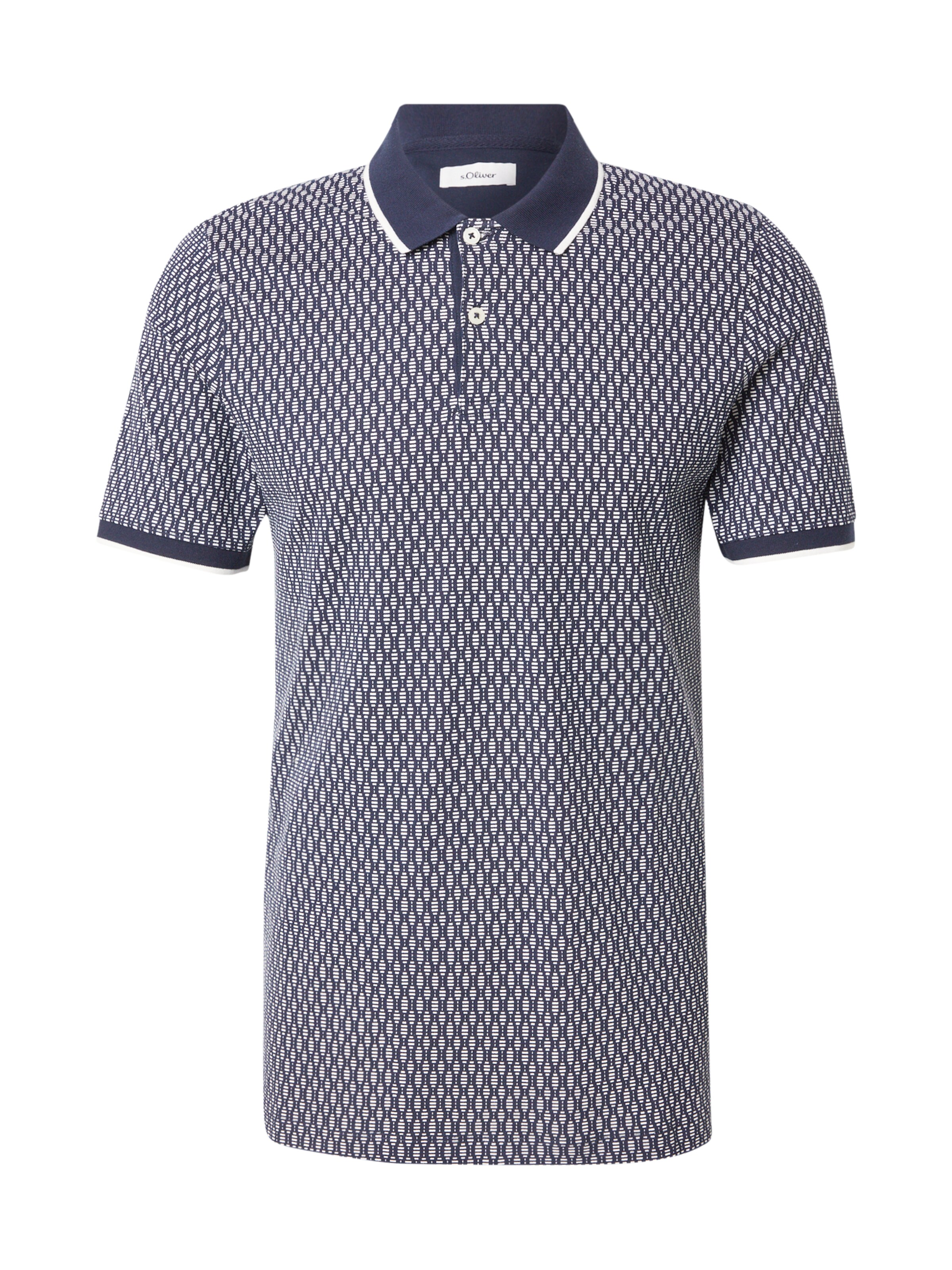 s.Oliver Тениска в синьо: отпред