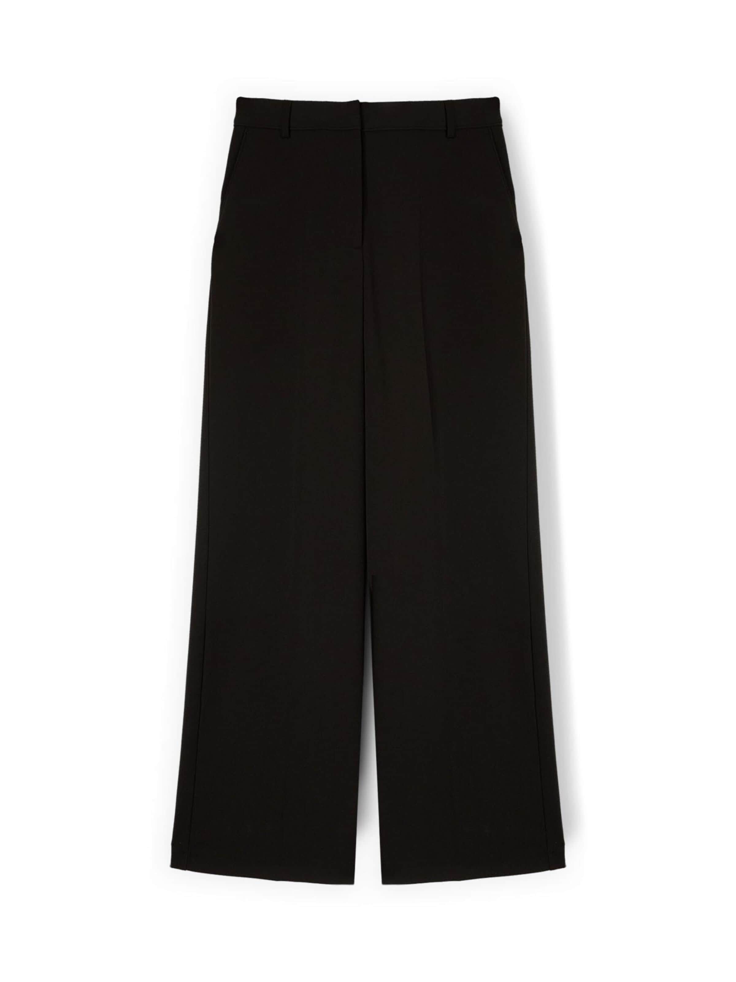Wide leg Pantaloni di MOTIVI in nero: frontale