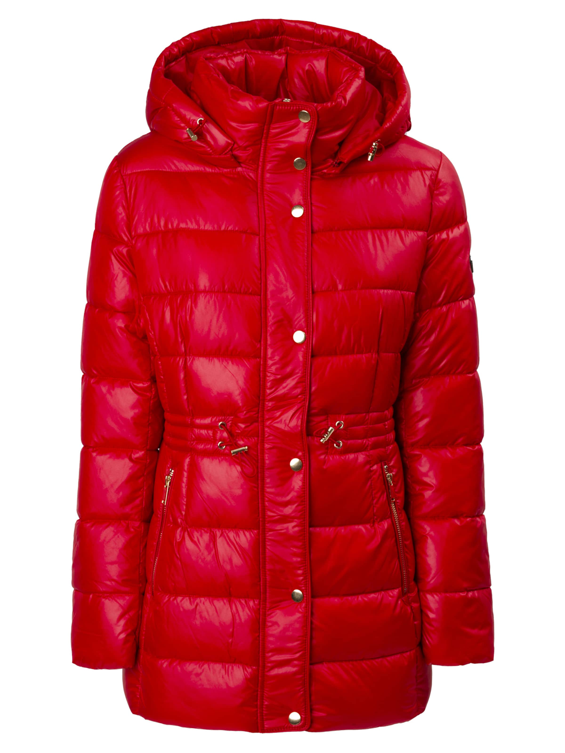 Influencer Winterjacke in rot, Produktansicht