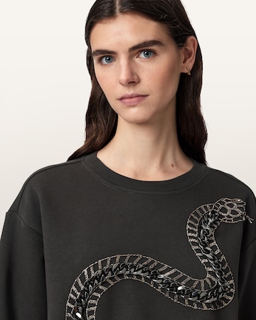 AllSaints Sweatshirt 'Jada Pippa' in Schwarz