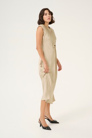 Robe de soirée 'KAPristina' Kaffe en beige : devant