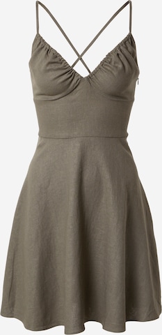 NA-KD Dress in Beige: front