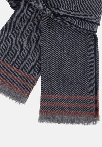 Écharpe 'Herringbone' Boggi Milano en gris