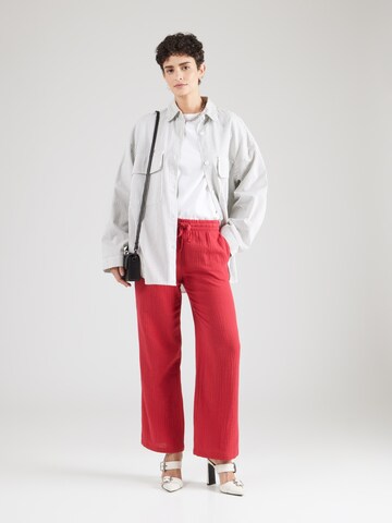 Wide Leg Pantalon 'JDYTHEIS' JDY en rouge
