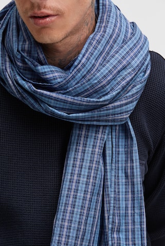 CAMP DAVID Scarf in Blue
