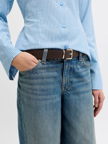 Ceinture JJXX en marron : devant