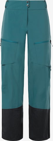VAUDE Regular Sports trousers 'Monviso II' in Blue: front