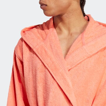 ADIDAS SPORTSWEAR Short Bathrobe in Orange