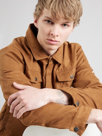BLEND Between-Season Jacket in Brown