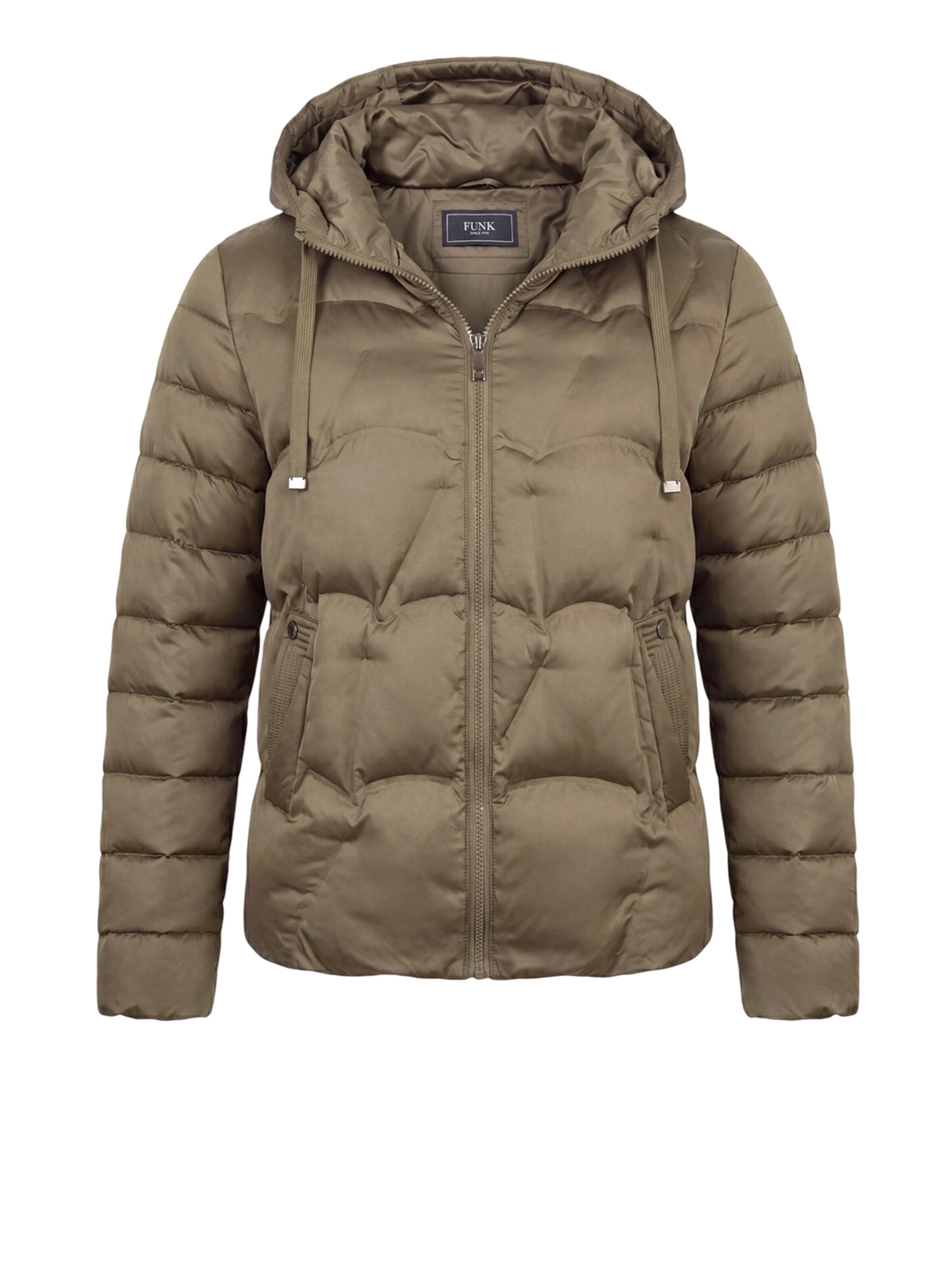Funk since 1776 Winter Jacket in Green: front