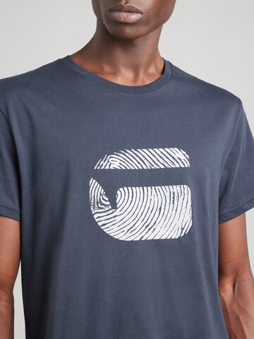 G-STAR - Camiseta en azul