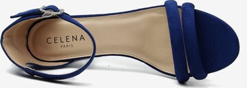 Celena - Sandálias com tiras 'Chelsie' em azul