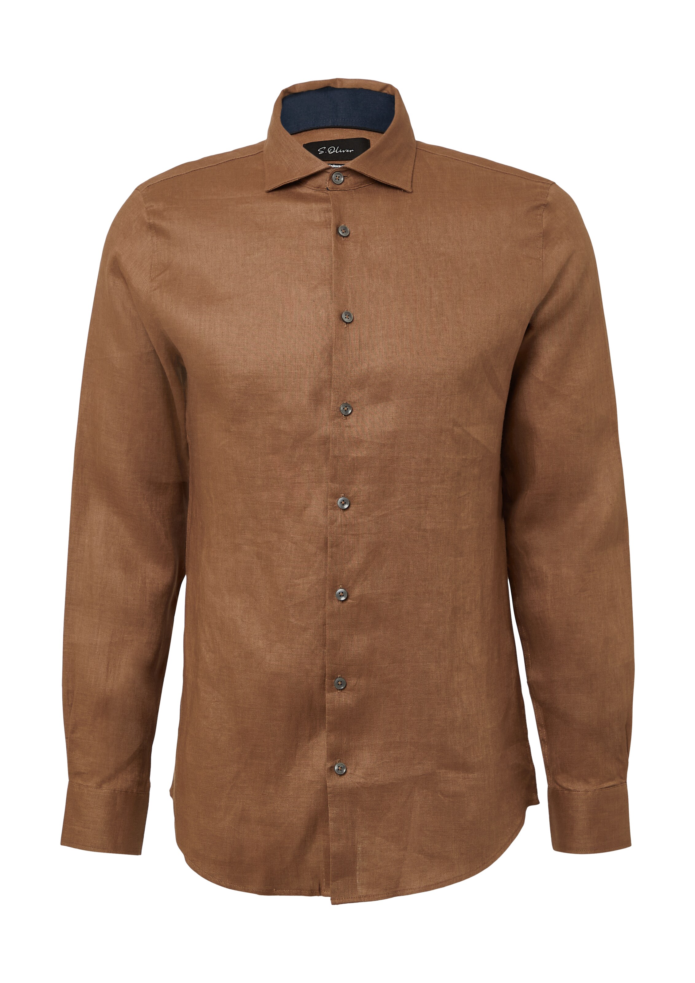 s.Oliver BLACK LABEL Hemd in braun, Produktansicht