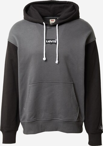 LEVI'S ® Regular Fit Sweatshirt 'Relaxed Graphic Hoodie' in Grau: predná strana