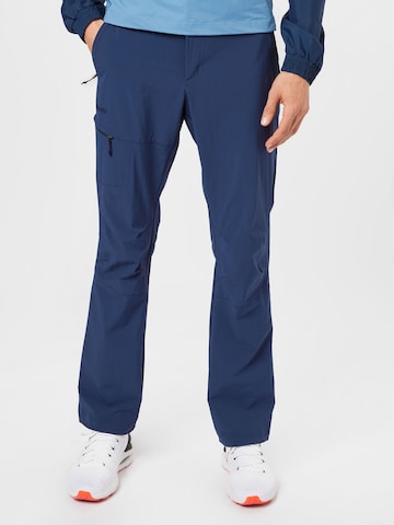 Regular Pantalon outdoor 'Koper 1' Schöffel en bleu : devant