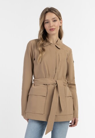 Veste mi-saison DreiMaster Vintage en beige : devant