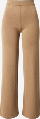 Max Mara Leisure - Bootcut Pantalón en marrón: frente