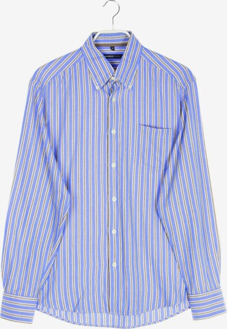 Navyboot Button Up Shirt in M in Blue: front