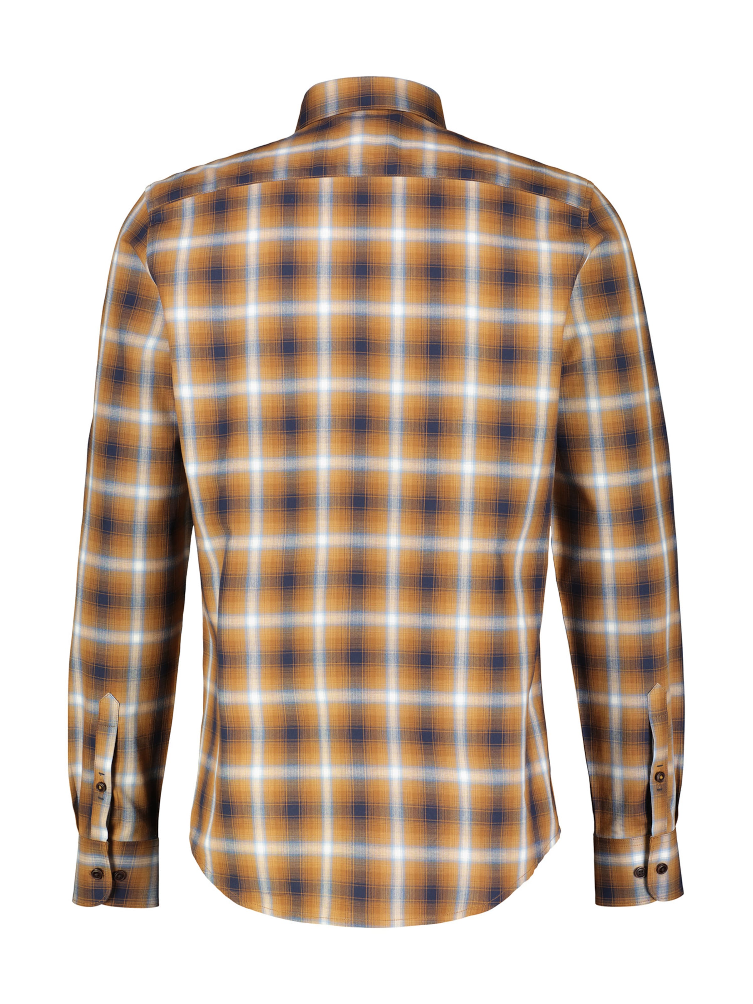 LERROS Regular fit Overhemd in Bruin