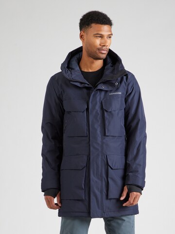 Didriksons Outdoor jacket 'Drew' in Blue: front