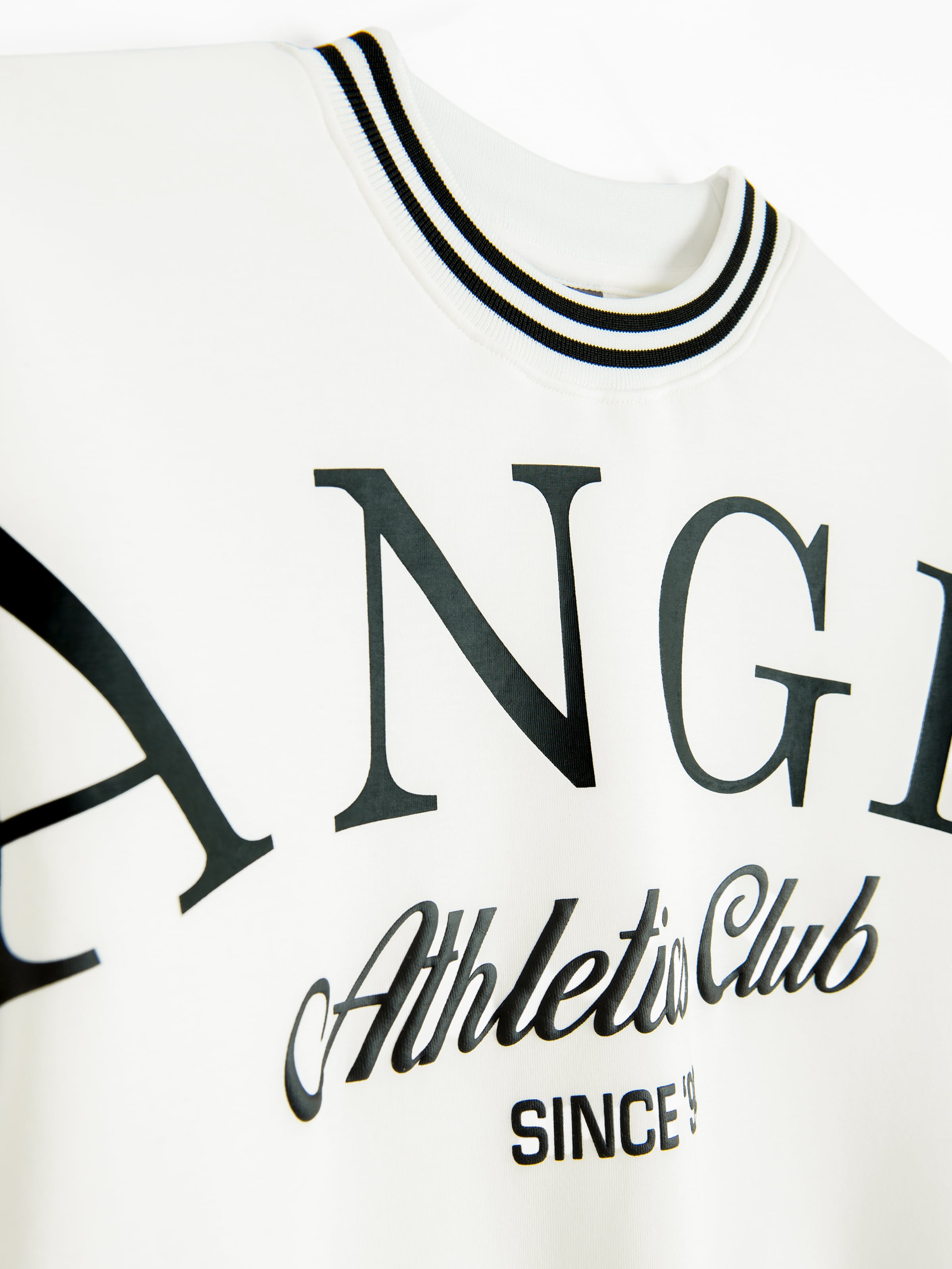 Sweat-shirt Cool Club en blanc