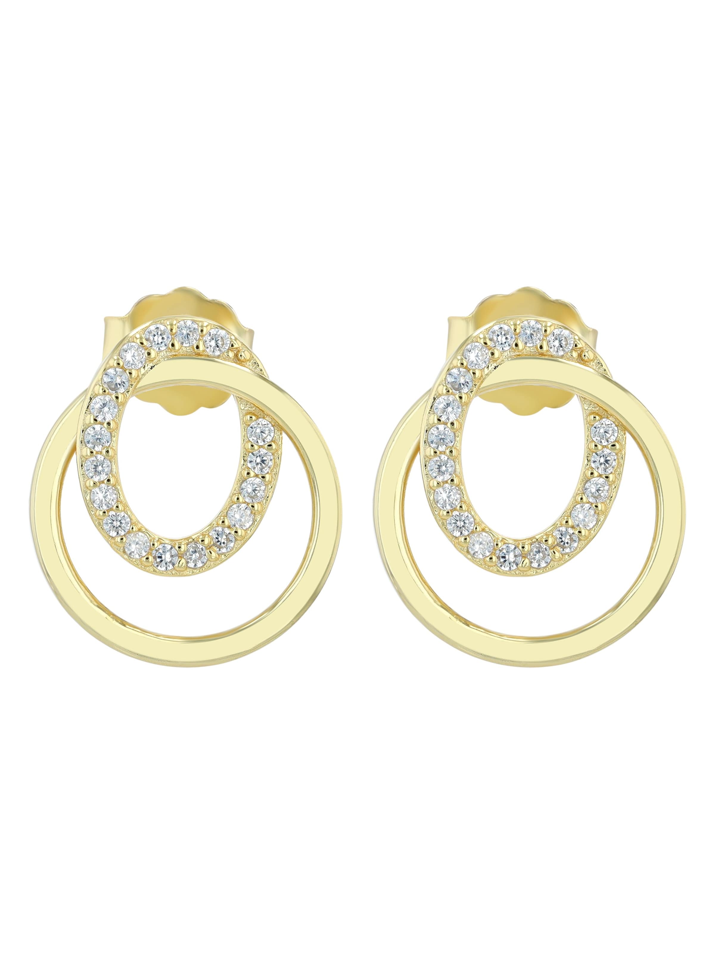Akzent Earrings 'langlebig' in Gold