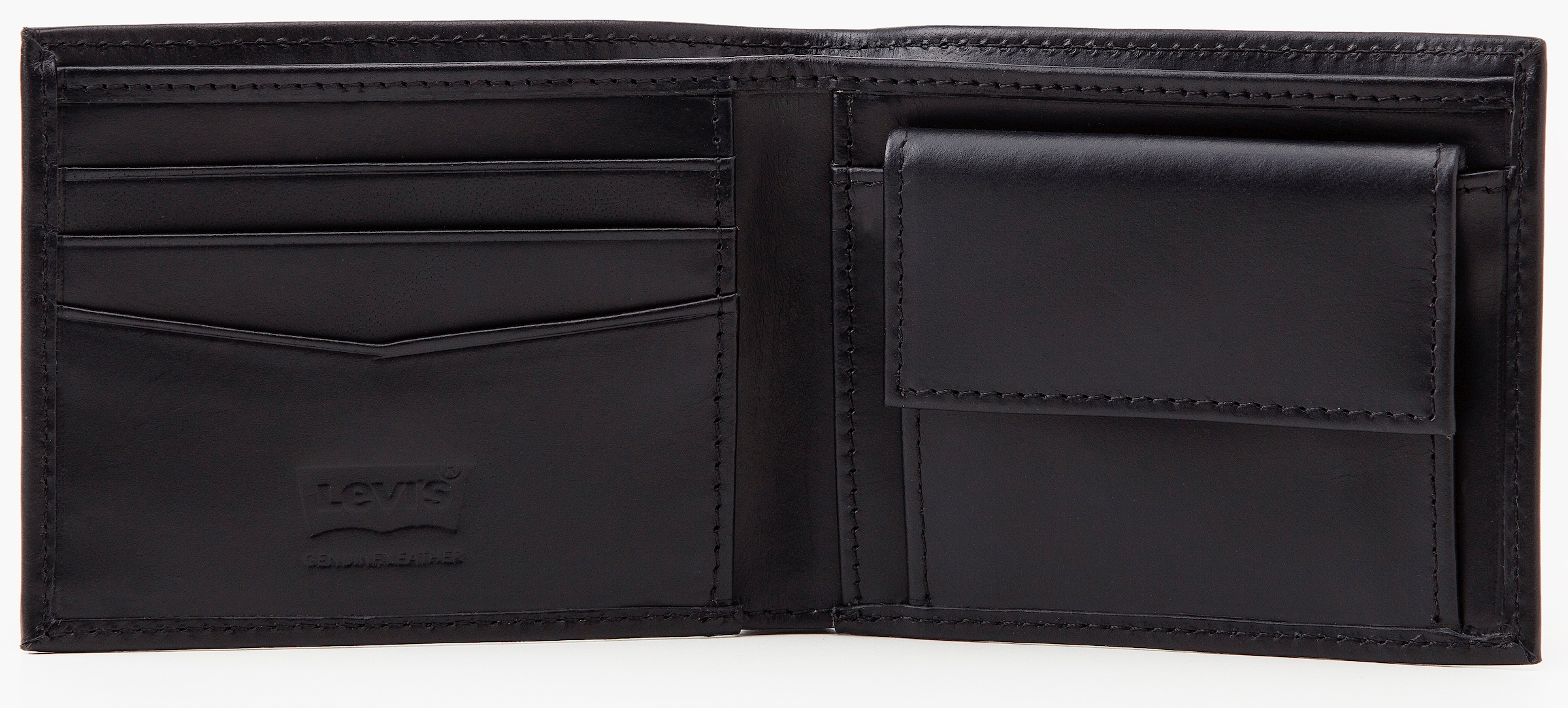 LEVI'S ® Portemonnaie in Schwarz